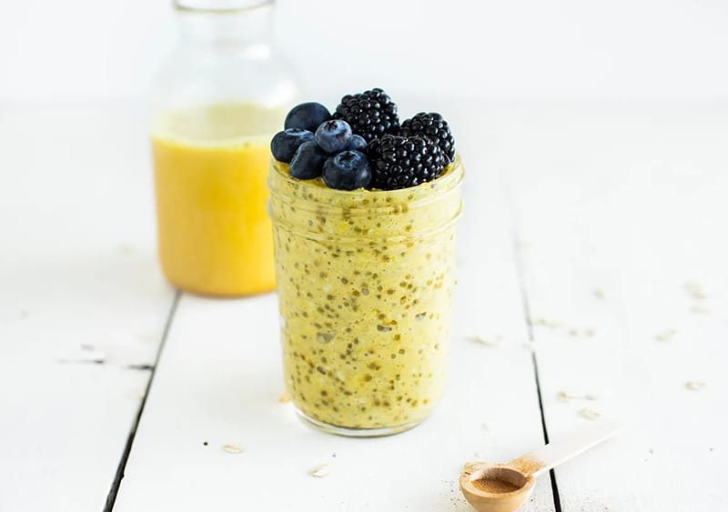 photo of Golden Milk Overnight Oats