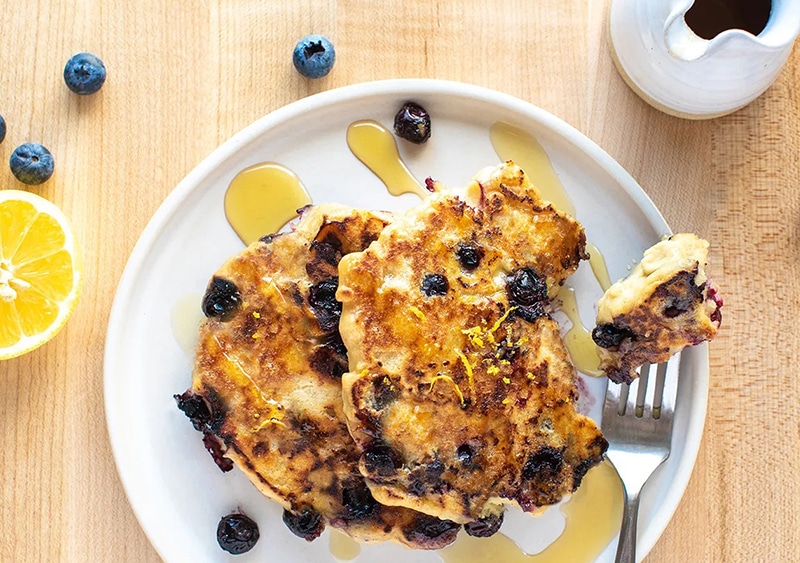 photo of Lemon Blueberry Pancakes