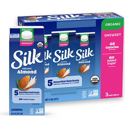Silk Unsweet Organic Almondmilk