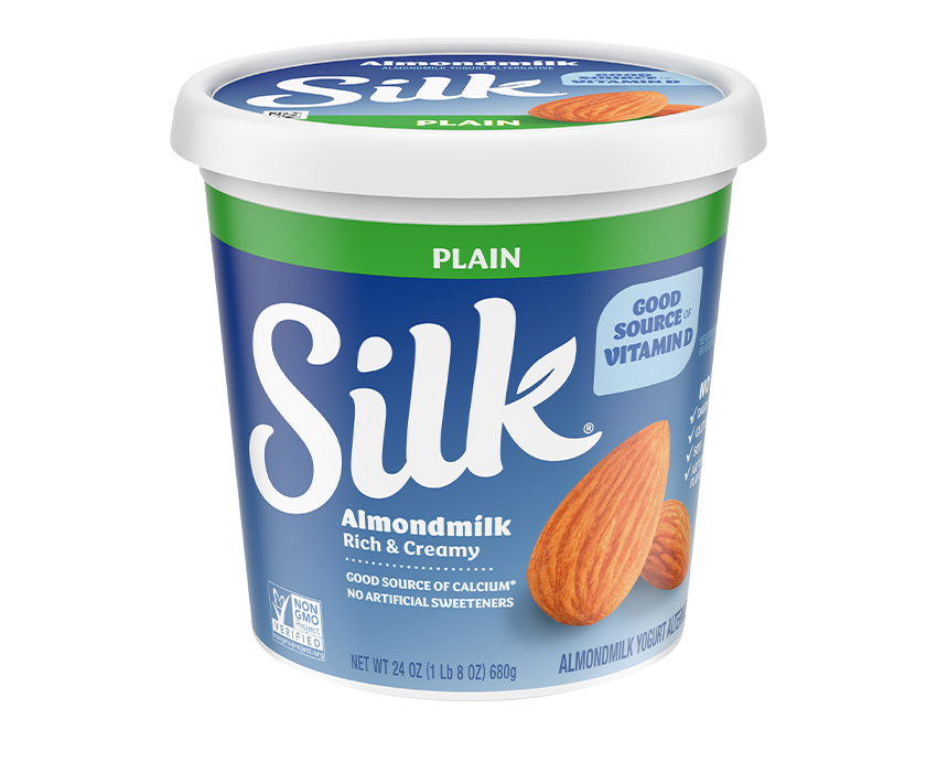 Silk Plain Almond Dairy Free Yogurt Alternative