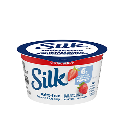 Silk Strawberry Soy Dairy Free Yogurt Alternative