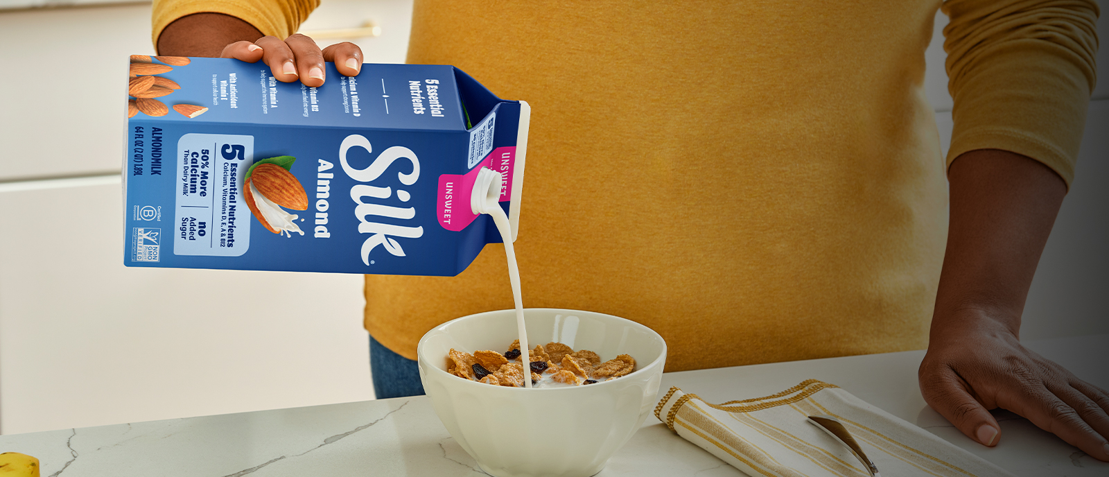 Silk nutrition - 5 essential nutrients